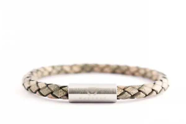 5mm braided leather bracelet